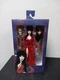 Elvira Mistress of the Dark Red, Fright and Boo 8" Clothed Action Figure NECA