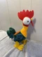 Disney Princess Moana Hei Hei Clucking & Dancing Rooster Plush Toy 13" W/ Sound
