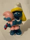 Vintage, Smurfs, Peyo, Schleich, 20192 Smurfette with Baby  1984