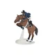 Papo Figure Jumping Horse With Rider (6") Chevaux, Poulains, Poneys 51562 Papo Figure Jumping Horse With Rider (6") Chevaux, Poulains, Poneys 51562