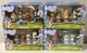 Lot Of 4 Bluey Figures 4-pack With Family And Friends By Moose Toys