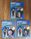 Vintage Original Star Trek:NG  GALOOB Action Figure Set of 3- Unpunched Card