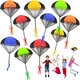 Juuxncgv 10 Pack Parachute Toy,Tangle Free Throwing Toy Parachute,Outdoor... 