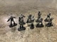 Micro Machines Star Wars IMPERIAL OFFICERS Figures 1996 Galoob #66080