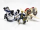 Lot of Papo King - Lions Shield and Sword - 2 Horses (neither fit him) Winged