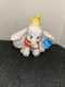 Disney 7&rdquo; Dumbo Plush Stuffed Animal Just Play NEW WITH TAGS