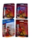 4 Pc ELASTIGIRL The Incredibles Disney/Pixar Mattel Micro Cake Decor Toy New