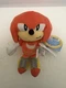 Sonic The Hedgehog Knuckles Plush Stuffed Animal 9" 2023 Jakks Pacific NWT