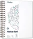 Ohuhu Double-Sided Marker Pad Art Sketchbook Bleedproof - 7x10, Cool White 
