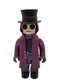 MEDICOM TOY Figure KUBRICK 400% Willie Wonka Charlie and Chocolate Preowned