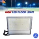 2 Pack 400W LED Flood Lights 48000Lm Plug and Play Garden Outdoor Security Light