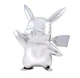 Pok&eacute;mon 25th Anniversary 3" Silver Pikachu Jazwares Figure