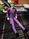 DC Comics Joker Action Figure Purple Suit Green Hair Villain Toy Loose