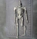 Terminator 2 Endoskeleton 15" Figure Repainted, Broken For Parts or Repair 1997