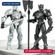 2 Pack T13 Action Figure Set, Already Assembled Titan 13 Robot, 5.5 Inch Posable