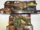 Jurassic World Camp Cretaceous TYRANNOSAURUS & STEGOSAURUS Dino Escape New!