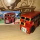 BULGY BUS ! THOMAS FRIENDS TRAIN WOODEN ! 2003 Learning Curve CARD !