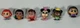 Lot Of 6 Disney Doorables Minnie Mouse, Mei Lee, LILO, Tiana, Wreck It Ralph