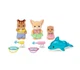 Sylvanian Families Calico Critters Nursery Friends Pool Fun Trio