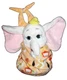 11" Disney Parks Babies Dumbo Elephant Pouch Swaddle Blanket Plush Stuffed