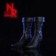 B4-6 1/6 Female NRtoys NR03 Black Long Combat Boots Model for 12'' Ada Wong