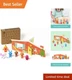 Eco-Friendly Sago Mini 6 Figurine Playset with Folding Dollhouse for Ages 3+