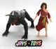 Ghostbusters Plasma Series Terror Dog & Dana Barrett Figures Hasbro