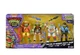 TMNT Mutant Mayhem Turtles In Disguise Party Pack Walmart Figure Set Playmates 