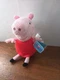 Peppa Pig plush toy NEW NWT 6" red dress
