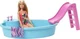 ​Mattel Barbie, 11.5-Inch Blonde Doll with Pool Playset And Slide, Accessories
