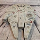 28" RARE Hasbro Star Wars Millennium Falcon Space Ship Replica Model C-2604A