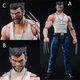 1:12 Wolverine Logan Hugh Jackman Head Sculpt For 6" Male Action Figure Body Toy