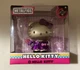 Sanrio S2 MetalFigs Gold Hello Kitty Purple Dress 2" Mini Figure Jada Toys NIB