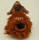 Secret Life of Pets Duke Plush 9&rdquo; Stuffed Animal & 5" Mcdonald Happy Meal Toy