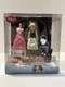 Disney Store Cinderella Mini Princess Play Set Doll Lucifer Mice Dress Slipper