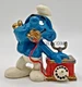 SMURF SMURF PHONE 20062 SCHLEICH PEYO SMURFS VINTAGE 1980 HONG KONG