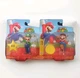Nintendo Super Mario Bros Action Figures Mario & Luigi w/Coin Jakks Pacific Lot