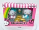 Kidrobot HELLO KITTY With Ice Cream + Riding Bicycle Vinyl Figures 2 Pack