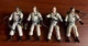 Ghostbusters Hasbro Figures. Egon Peter Ray Winston Action Figures
