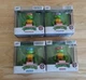Nickelodeon Teenage Mutant Ninja Turtles 2.5"ALL 4 TURTLES Jada Metalfig #MB11