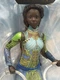 2022 Marvel Black Panther Wakanda Forever Nakia Action Figure NIB , BOX DAMAGE