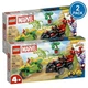 LEGO Marvel Spidey Spin and Electro Dinosaur Vehicle Chase 11198 124 Pcs 2 Pack