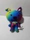 Toy Factory 7&rdquo; Scooby Doo Chibi Rainbow Tie Dye Colorful Stuffed Plush