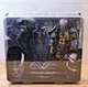 NECA AVP Alien vs Predator Grid vs Celtic Rivalry Reborn 2 Pack BOX Not Mint