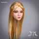 US  YMTOYS YMT029D 1/6 Female Asian Girl Rose Head Sculpture Rooted Hair Toys