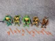 Toys - 1988 Playmates TMNT Softhead 5-Pack - Great Condition