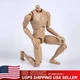 ZYTOYS ZY-B001 1/6 Male Action Figure Body Narrow Shoulder 12" Suntan Doll Model
