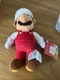 Super Mario Fire Mario Plush Stuffed Doll Toy 9&rdquo; NWT