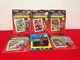 1990 ERTL DC Super Heroes Die-Cast Metal Mini Action Figures & Batmobile LOT 6 