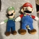 Super Mario Brother Nintendo 2018 Plush Toys Mario 12&rdquo; And Luigi 10&rdquo;